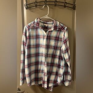Fun color flannel from Kohl’s, barely worn.